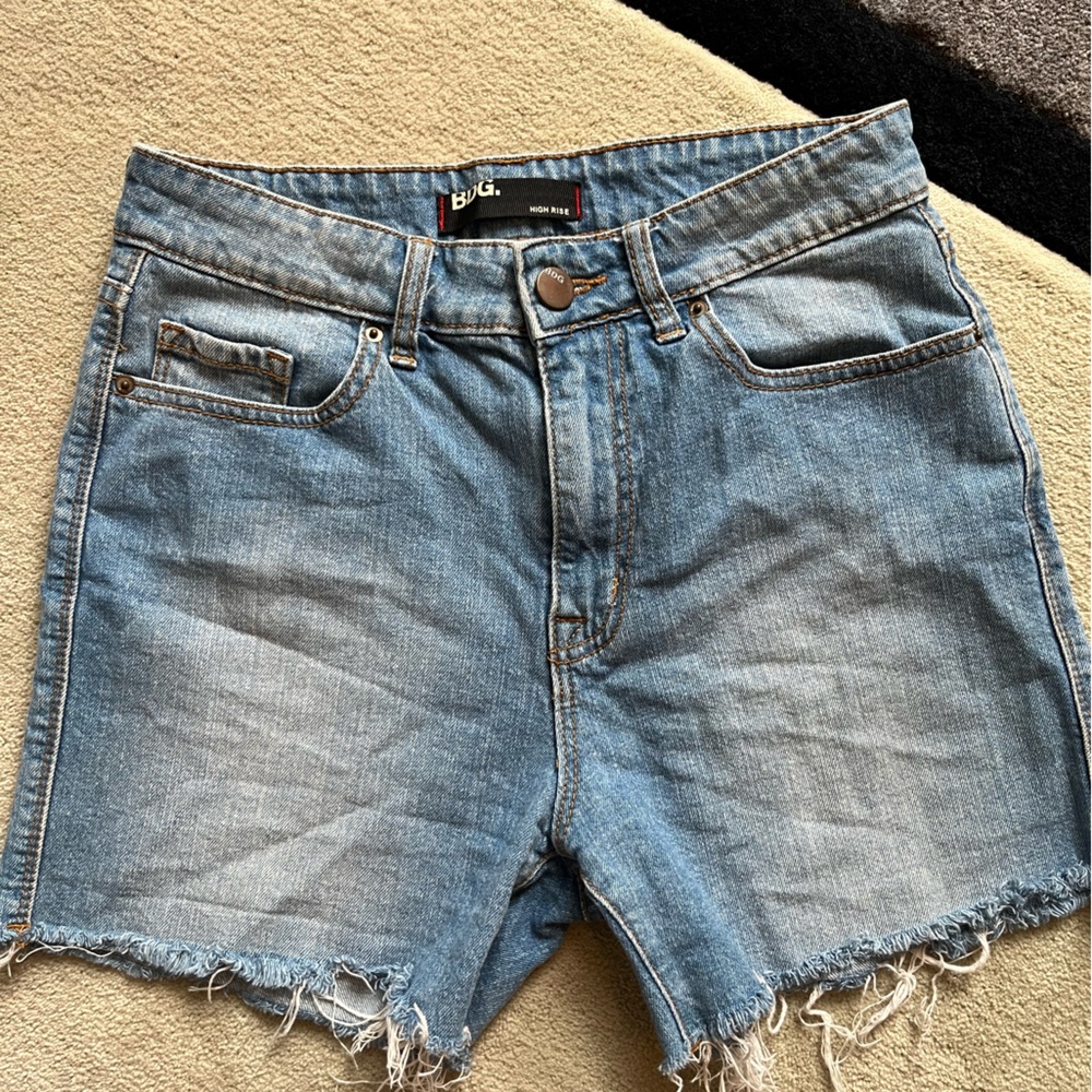 BDG High Rise Denim Shorts